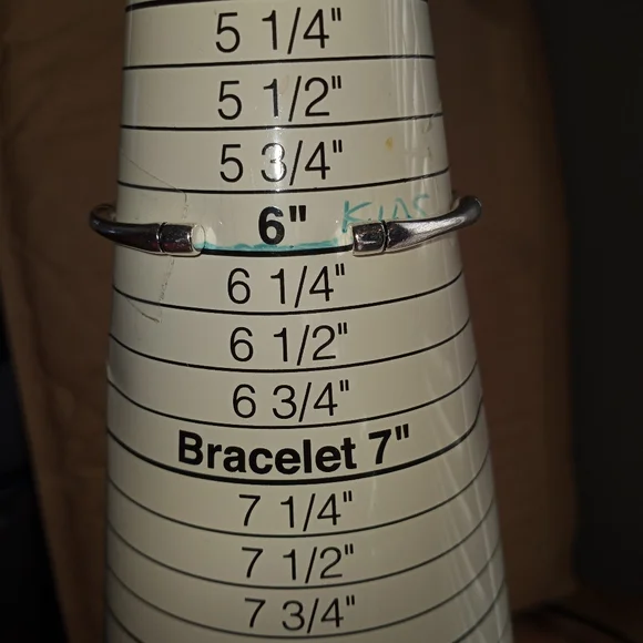 MEN | NEW Small Solid Bamboo S925 Adjustable Cuff Bracelet - Picture 14 of 16